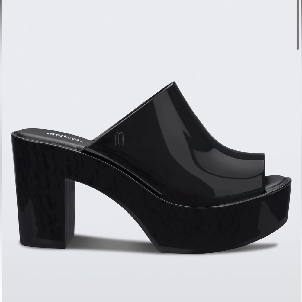Melissa black mule